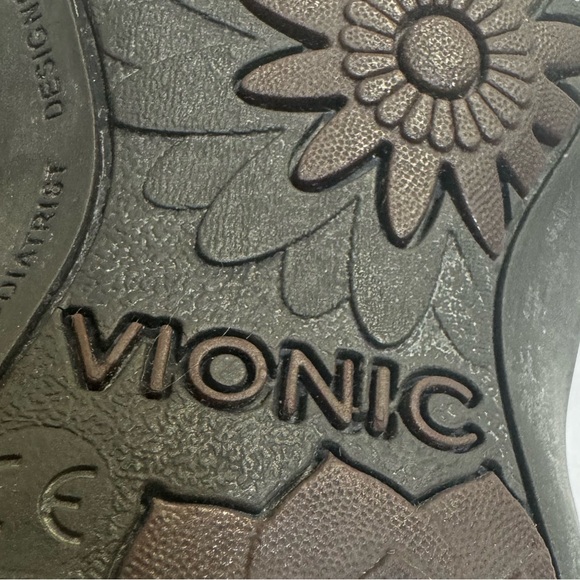 Vionic Amber Adjustable Straps Arch Support Sandals Shoes Vegan Eva Orthaheel 6 - Picture 11 of 13